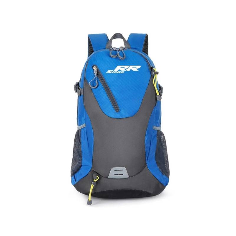 Novakui Motorrad Rucksack Motorradrucksäcke Für S1000RR S1000 RR Motorrad Wasserdichter Rucksack(Blau) von Novakui