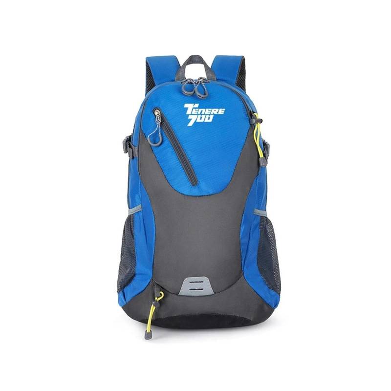 Novakui Motorrad Rucksack Motorradrucksäcke Für YA&MAHA Für Tenere 700 Motorrad Wasserdichter Rucksack(Blue) von Novakui