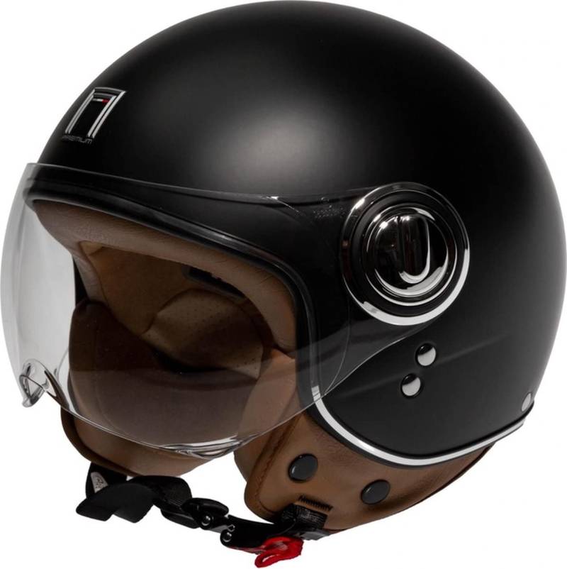 Trendiger Jethelm für den Roller - Fashionhelm für Moped - Scooterhelm - Schnorchelhelm (S) von Nox