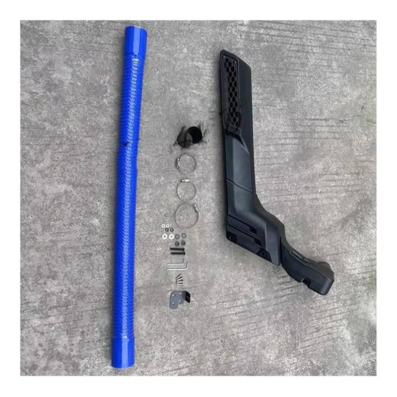 Kaltluftansaugschlauch 4x4 Schnorchel Kit Kein Bohrer Auto Schnorchel Für Suzuki Für Jimny JB64 JB74 2018 2019 2020 Mit Hoher Temperatur Rohr LuftAnsaug Lufteinlassrohr(Blue Pipe) von Nqimgv