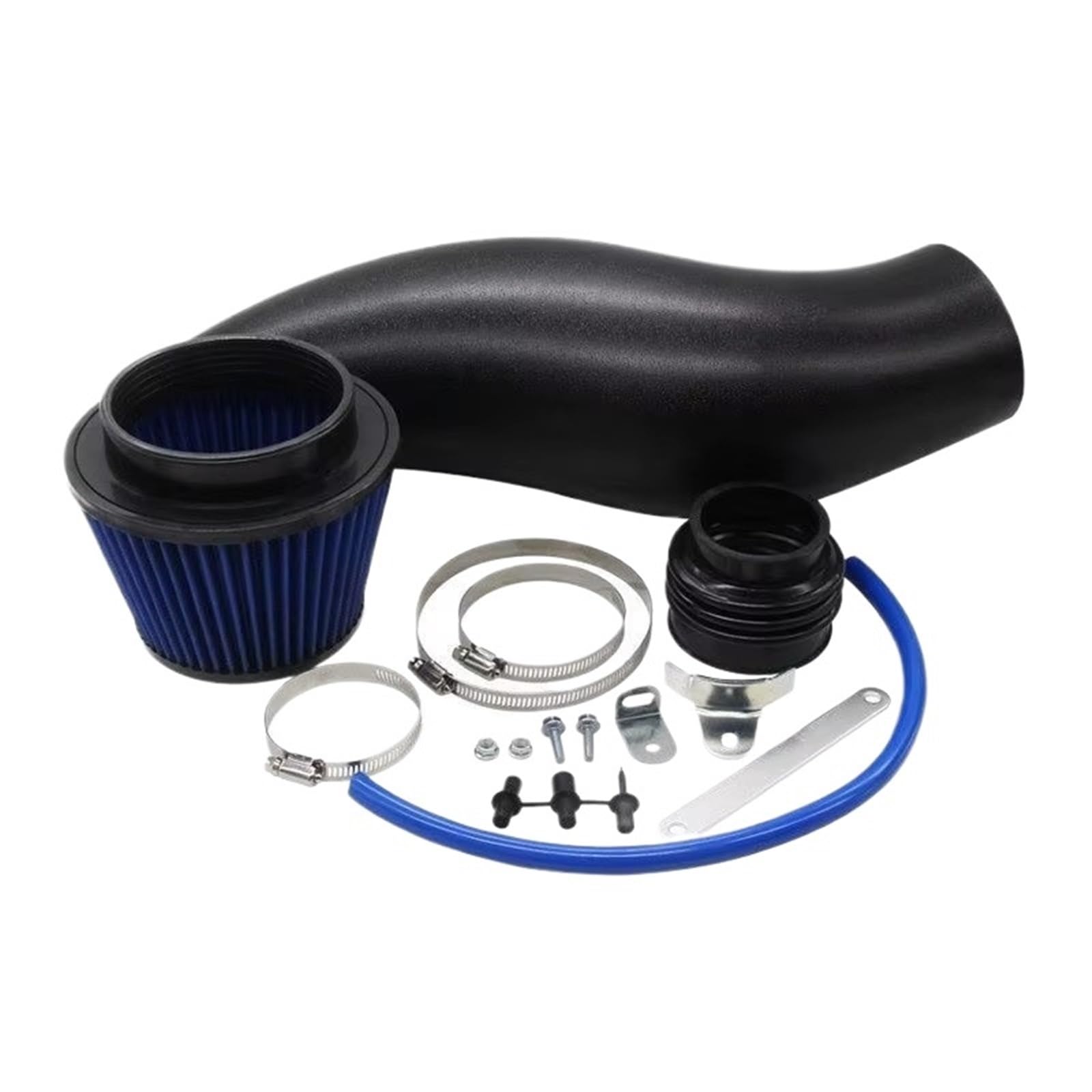 Kaltluftansaugschlauch Plastic Racing Air Intake Pipe MSCRP-YX01131 Für Civic 1992 1993 1994 1995 1996 1997 1998 1999 2000 EK EG Mit Luftfilter Ansaugrohr LuftAnsaug Lufteinlassrohr(Schwarz) von Nqimgv