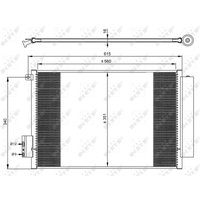 Kondensator, Klimaanlage NRF 350065 von Nrf