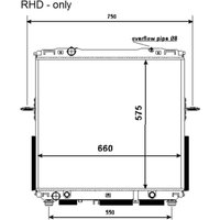 Kühler, Motorkühlung NRF 53368 von Nrf