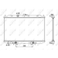 Kühler, Motorkühlung NRF 53436 von Nrf
