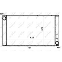 Kühler, Motorkühlung NRF 53731 von Nrf
