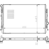 Kühler, Motorkühlung NRF 550081 von Nrf