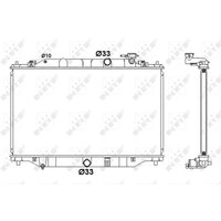 Kühler, Motorkühlung NRF 58416 von Nrf