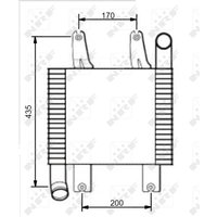 Ladeluftkühler NRF 30539 von Nrf