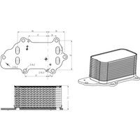 Ölkühler, Motoröl NRF 31848 von Nrf