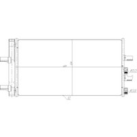 Verflüssiger, Klimaanlage NRF 350474 von Nrf