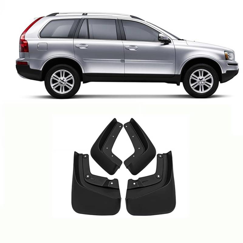 4 Stück Auto Schmutzfänger für Volvo XC90 2005-2014, Auto Schmutzlappen Spritzlappen Vorne Hinten Schlamm Klappen Kit Kotflügelschoner von Nsnqb