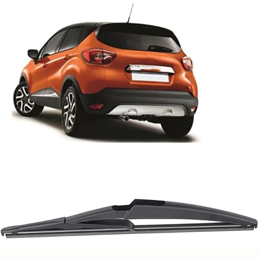 Auto Heck Scheibenwischer für Renault Captur Kaptur 2013-2019, 11", Heckscheibenwischer Wischerblatt und Wischerarm Hinten, Scheibenwischer Wischblattersatz Set von Nsnqb