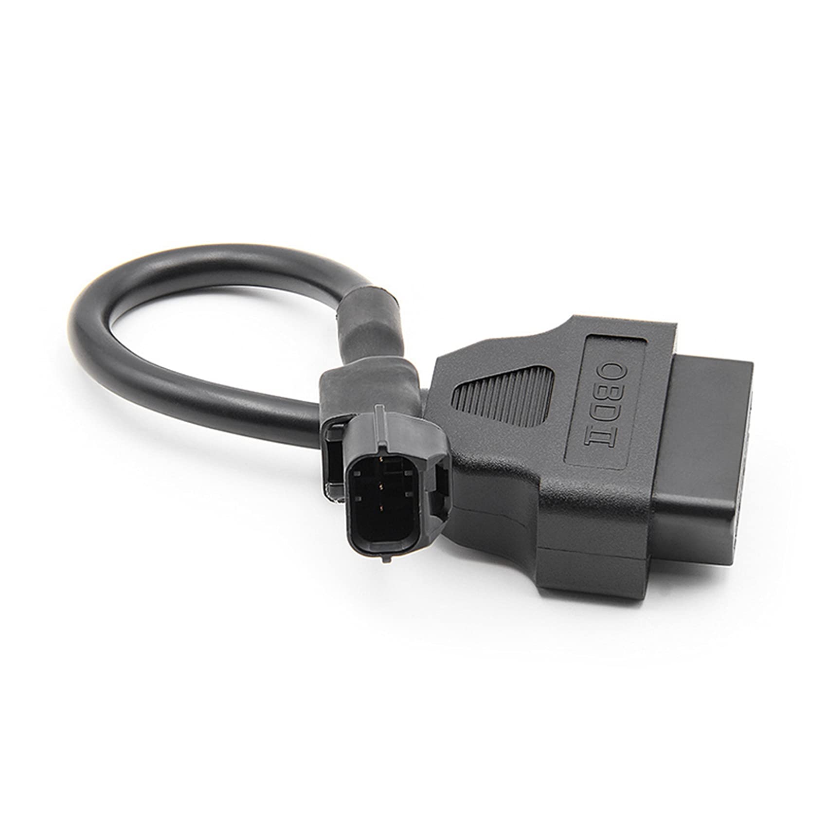 Nsssunnre 3 Bis 16 Pin MotorräDer OBD Adapter OBD2 Diagnose Kabel VerläNgerungs Stecker für Motorrad ZubehöR von Nsssunnre