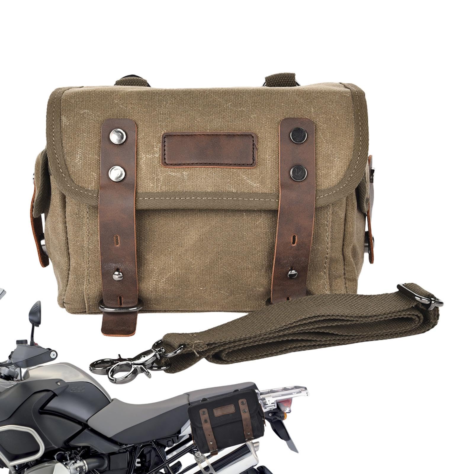 Nubamzy Motorrad-Seitentasche – tragbare -Motorrad-Satteltaschen für wasserdichte Hecktasche, Seitentaschen, hochfeste Motorradtaschen für Moto Enduro ATV von Nubamzy