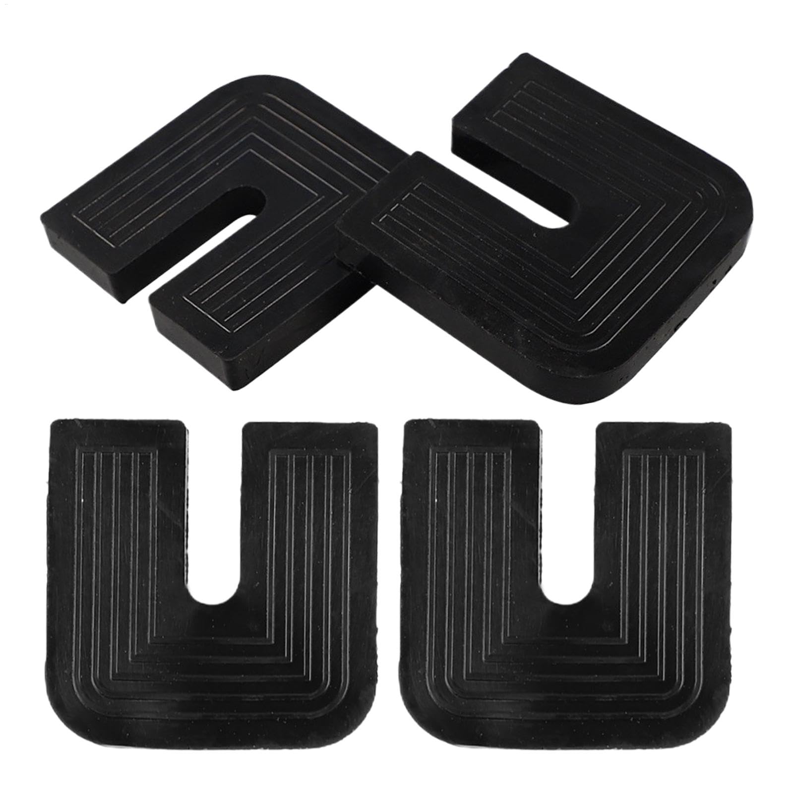 Air Conditioner Vibration Pads, 4x Air Conditioning Shock Pads, Anti-Vibration Rubber Isolator Silent Pad, Outdoor Unit Vibration Dampening, Shock Absorber For Anti Vibration Split Condenser Mat von Nuhjytgf