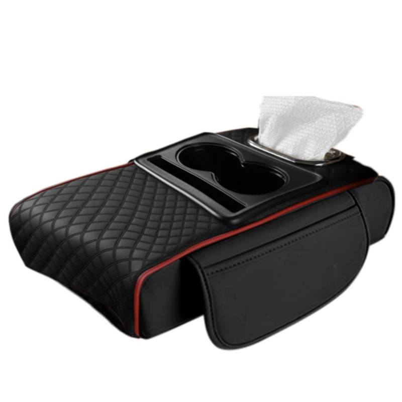 Car Armrest Pad Storage Box | Car Center Console Cover Pad | Arm Rest Cushion Pads | Armrest Storage Organizer Box | Compact Car Armrest Pad | Portable Car Armrest Storage Box For Car von Nuhjytgf