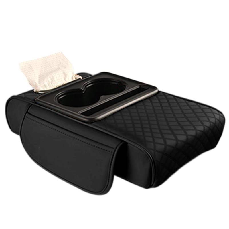 Car Armrest Pad Storage Box | Car Center Console Cover Pad | Arm Rest Cushion Pads | Armrest Storage Organizer Box | Compact Car Armrest Pad | Portable Car Armrest Storage Box For Car von Nuhjytgf