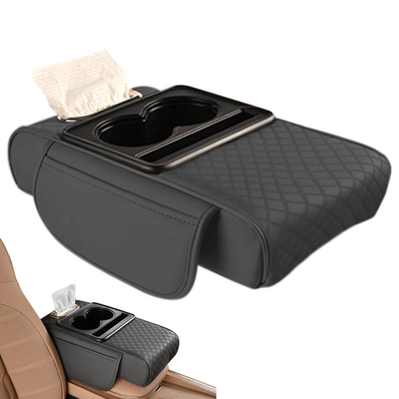 Car Armrest Pad Storage Box | Car Center Console Cover Pad | Arm Rest Cushion Pads | Armrest Storage Organizer Box | Compact Car Armrest Pad | Portable Car Armrest Storage Box For Car von Nuhjytgf