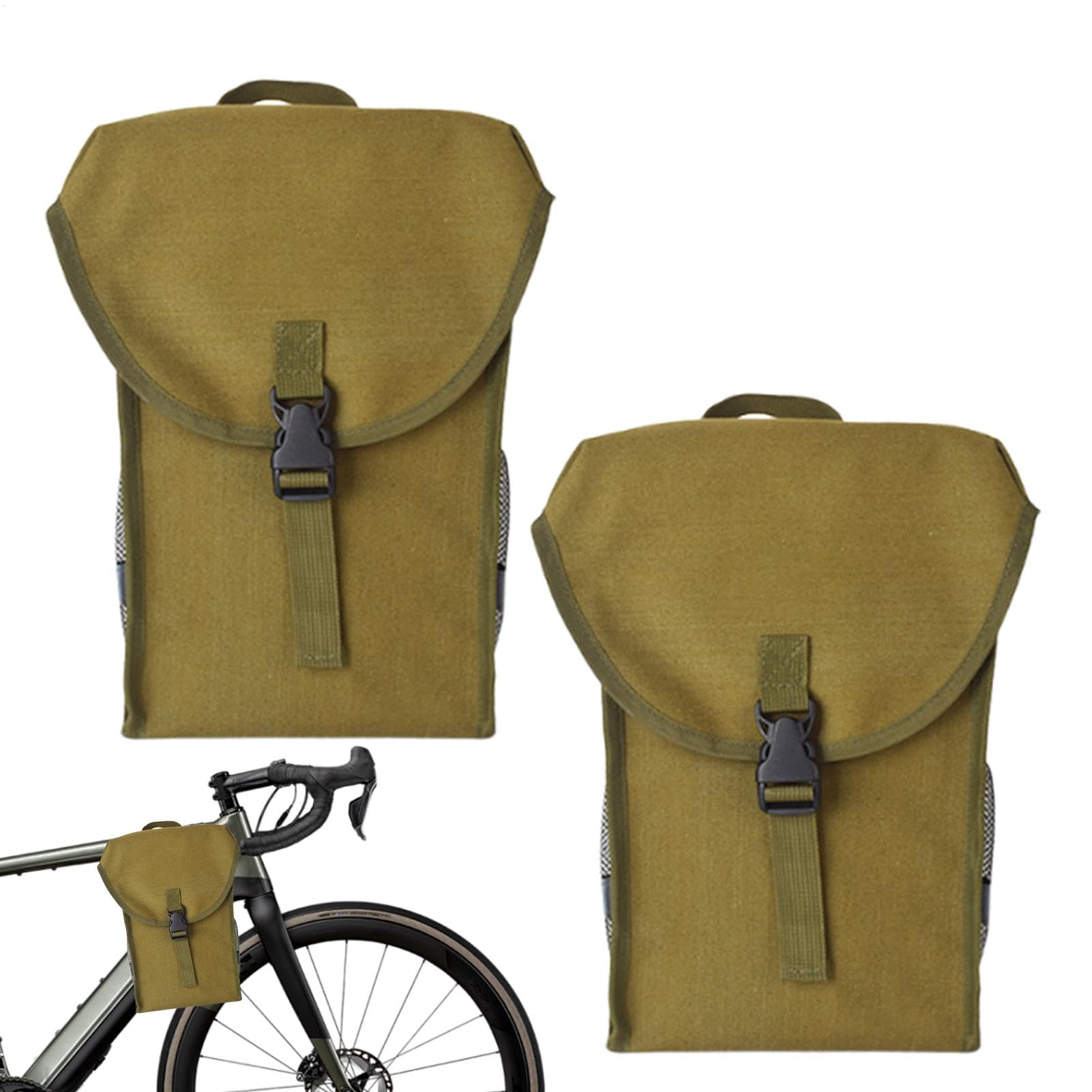 Nuhjytgf Waterproof Cycling Pannier Bag, Cycling Pannier Bag, Adorable Riding Bag Accessories Panniers, Mountain Cycling Saddle Bag, Sturdy and Functional Panniers for Commuting and Long Rides von Nuhjytgf