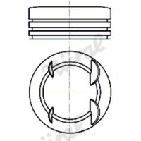 Kolben NÜRAL 87-450400-10 von Nural