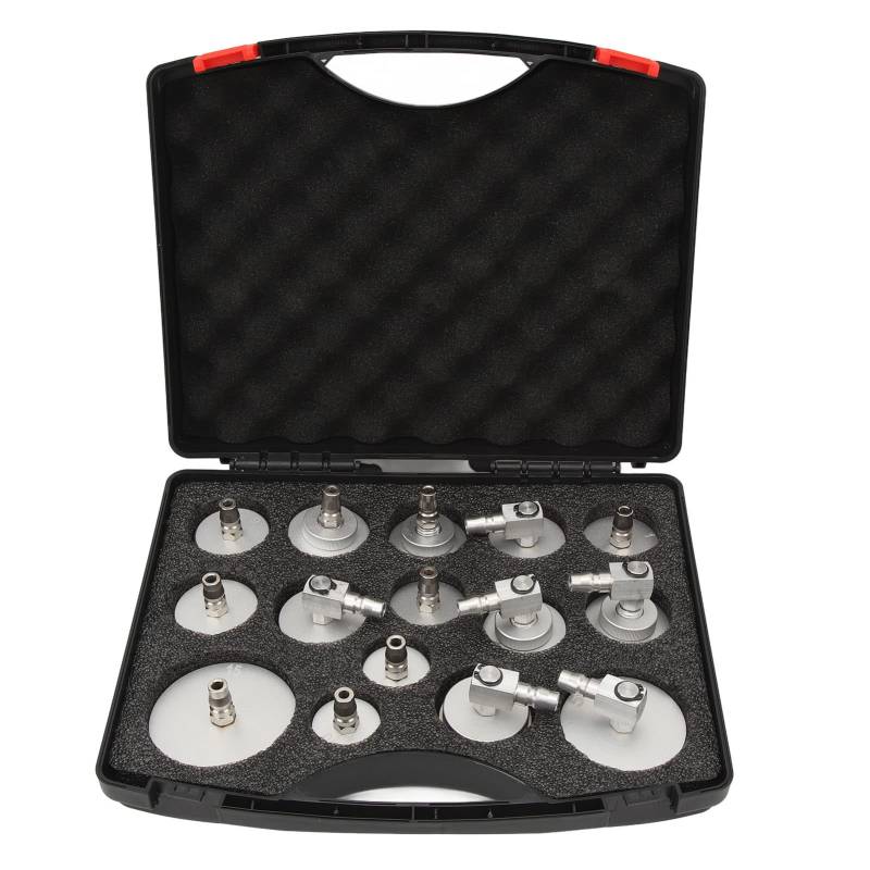 NutriEss 15pcs Bremsflüssigkeit Blutungsadapter Set Universal Master Cylinder Leckfest für Automobile von NutriEss