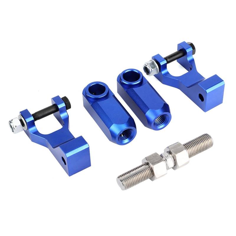 Nutrieess vorderen Rücksenkungs -Kit einstellbar anpasst ya ma ha rap tor 350 660 700 Blau ATV -Zubehör (Blau) von NutriEss