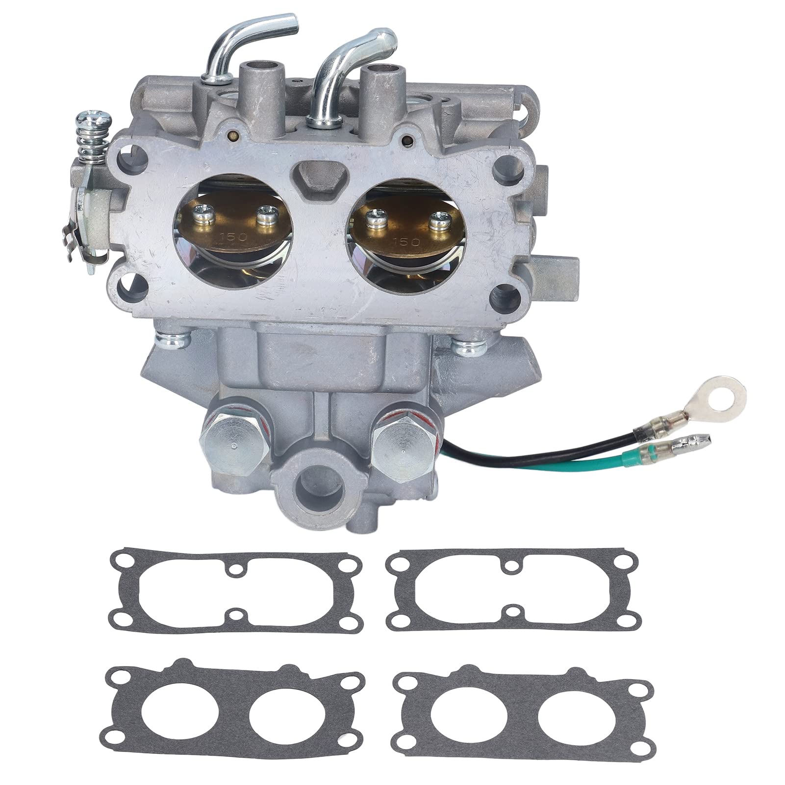 Nutriess Carburetor FH721V FH661V Aluminium Ersatz Kit Papierpad Rasenmäher Teile Hochleistungs robustes Design ideal für die Wartung und Reparatur von Rasenmähern von NutriEss