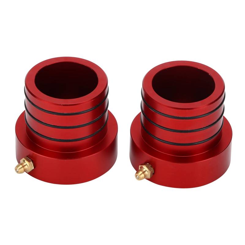 Nutriess Pair Front Axle Tube Seal Kit MG21103 Replacement for Grand Cherokee Dana 30/44 1984‑2001 Red (Red) von NutriEss