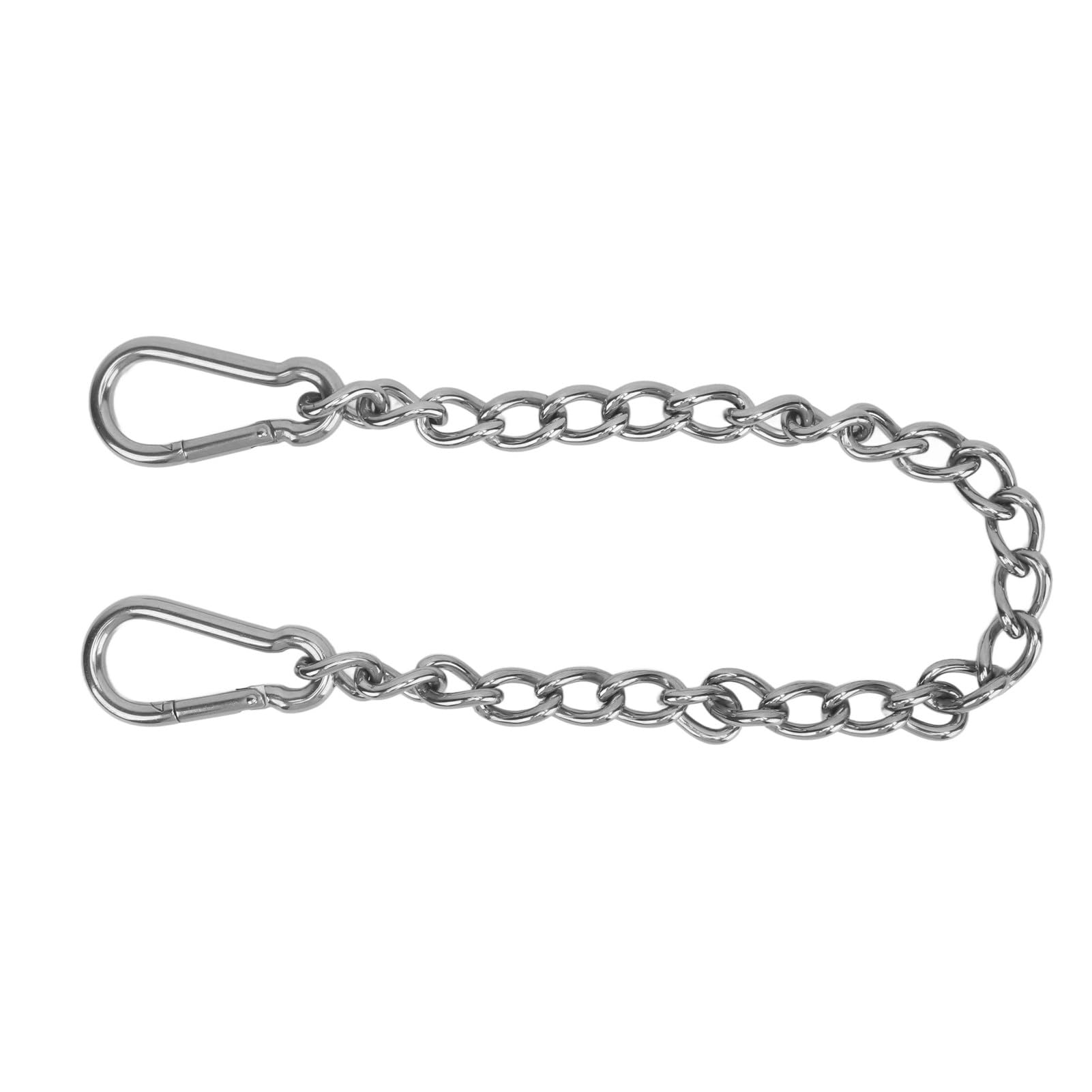 Nutriess Sandsack-Verlängerungskette aus Edelstahl, verstellbar, hohe Tragfähigkeit, Hängesesselkette für Hängematten mit Chrom-Finish für Entspannung im Freien (Chrome Plated 660mm / 26in) von NutriEss