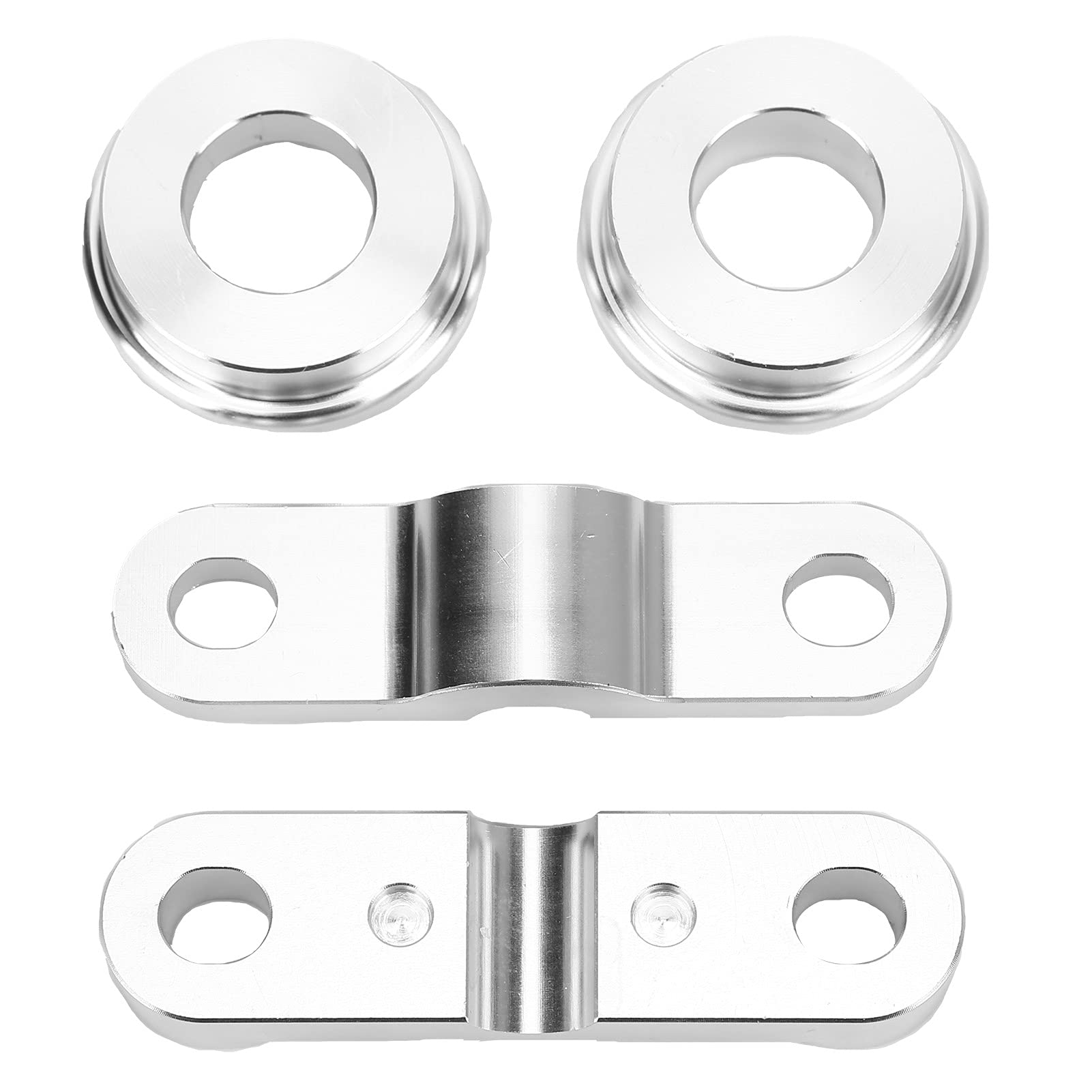 Nutriess Solid Shifter Bushing-Kit für vorne und hinten, CNC-Aluminium, B-Serie, B16, B18, B20, genaue Passform, robust, hohe Steifigkeit, Ersatz für Hon da AC URA CIV IC CRX von NutriEss