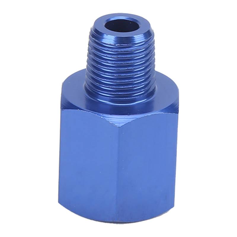 M12 weiblich 1/8 NPT männlich Adapter NPT Sensor Port Umwandlung Aluminiumlegierung blau von Nuvollo