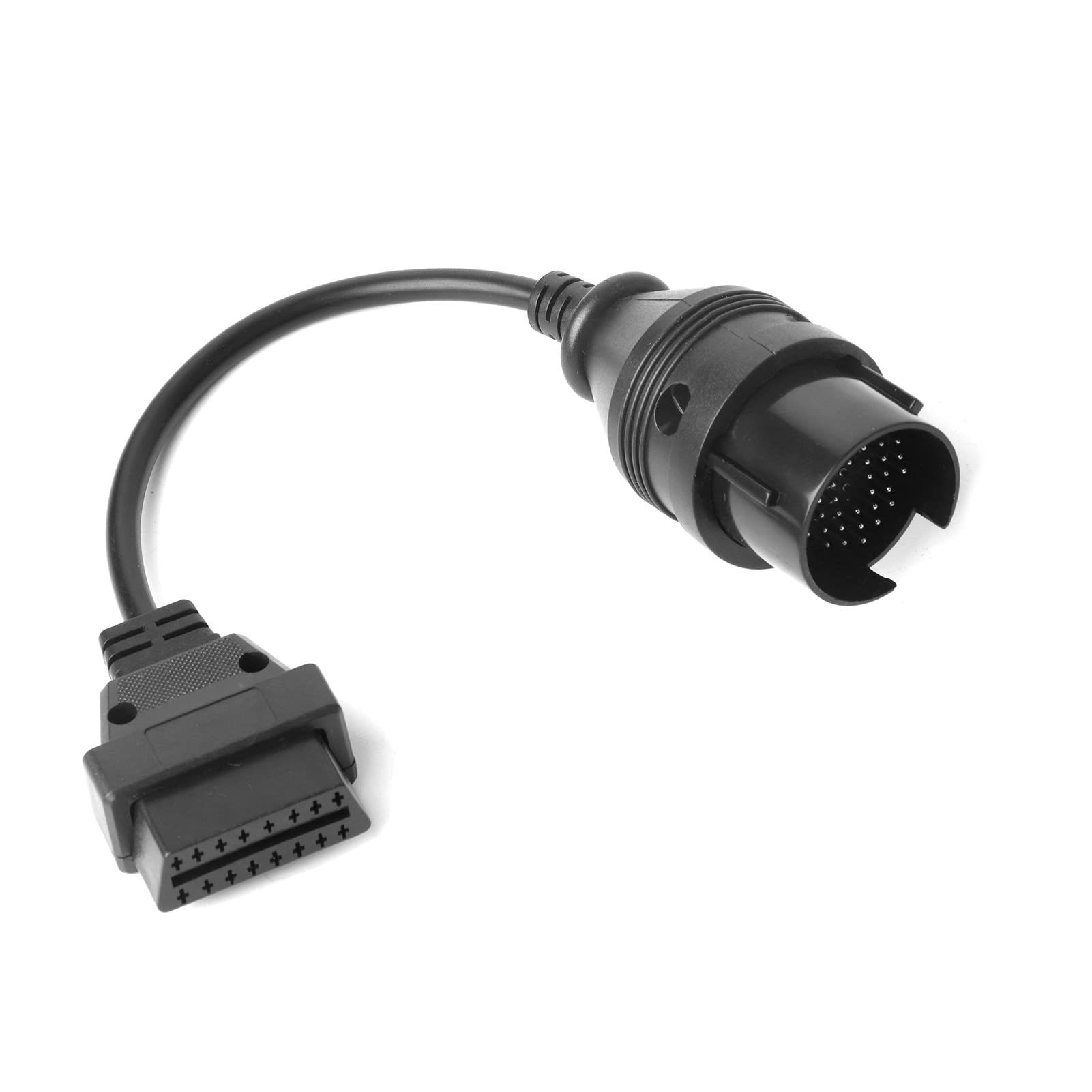 Nuvollo Diagnosekabel, 38-poliger OBD-Adapter-Stecker, schwarzer Kunststoff, 25 cm, für Autoinspektion, anwendbar für [Autowartung] von Nuvollo