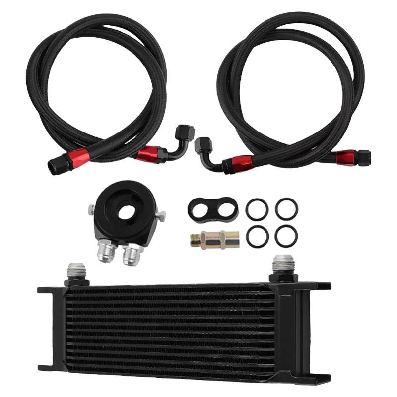 "Car Engine Oil Cooler Heavy Duty Transmission Cooler 13 Rows Replacement Kit Ideal for Enhanced Cooling Performance and Engine Longevity" von Nuyhgtr