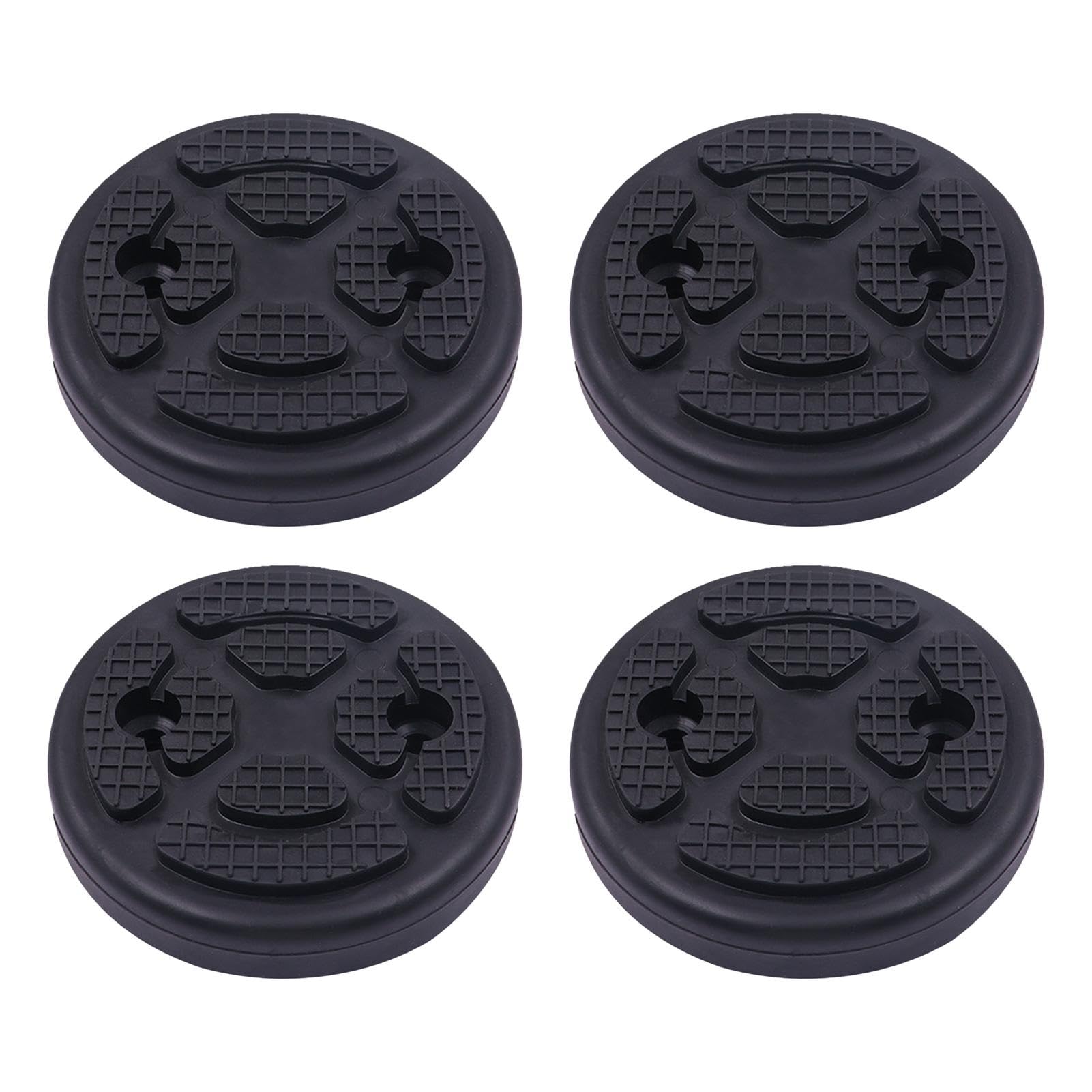 Jack Round Pad, Heavy Duty Jack Pads, Anti-Slip Lift Pads, Rubber Hoist Pads, Truck Lift Pads, Automobile Jack Pads, Car Lifting Accessories, Anti-Slip Rubber Lift Pads for Vehicles von Nuyhgtr