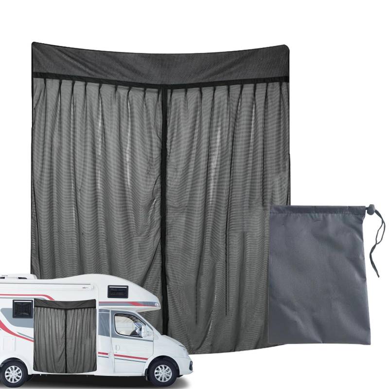 Wohnmobil-Fliegennetz, Camping-Auto-Displayschutz, Wohnmobil-Tür-Netz-Schatten, LKW-Sonnendach, Netz-Schatten für Wohnmobil-Markise, atmungsaktives Camping-Netz, Wohnmobil-Displayschutzfolie für von Nuyhgtr