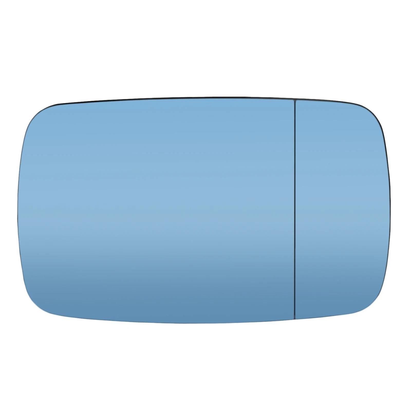 Außenspiegel Auto-Front-Rückseitenspiegelglas, Auto-Styling, Für Aufkleben, Blau, Für 5er-Reihe E39 1996-2003, 3er-Reihe E46 1997-2005 Ersatzspiegelglas(rechts) von Nxxgsbhd