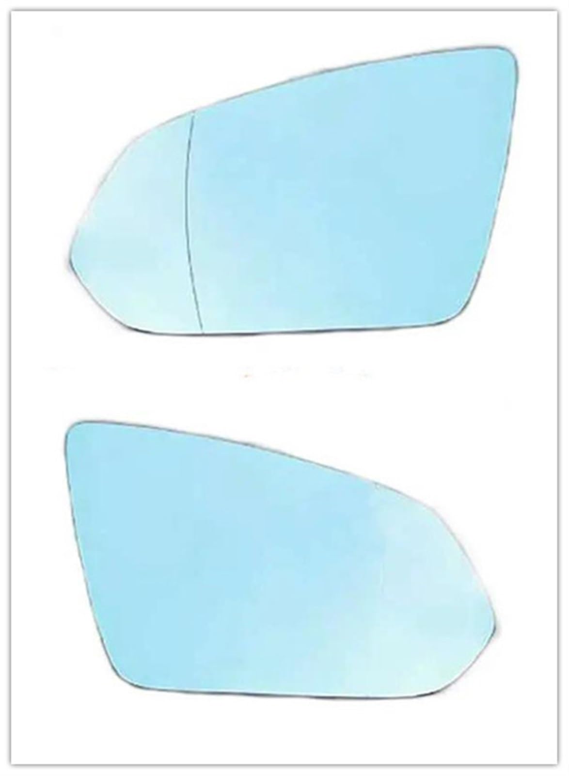 Außenspiegel Für Buick GL8 2011-2015 Rückspiegel Linse Türflügel Rückspiegel Weiß Blau Glaslinsen Mit Heizung Ersatzspiegelglas(Blau,Left Right) von Nxxgsbhd
