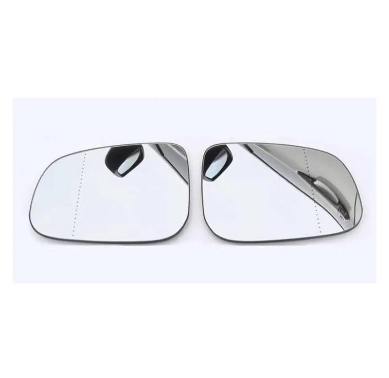 Außenspiegel Für Volvo V40 2012-2019 / V60 2012-2018 Seitenrückspiegelglas Rückspiegellinse Mit Heizung Ersatzspiegelglas(Left Right) von Nxxgsbhd