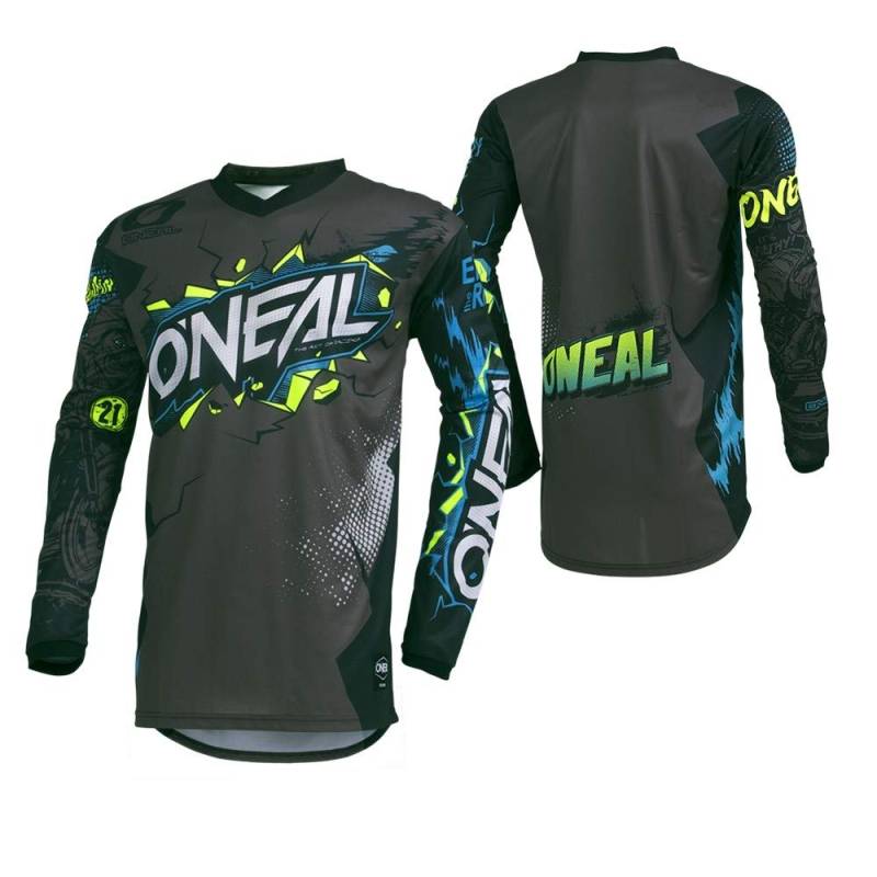 Oneal 2021 Element Villain-Trikot, Grau, Größe XL von O'NEAL