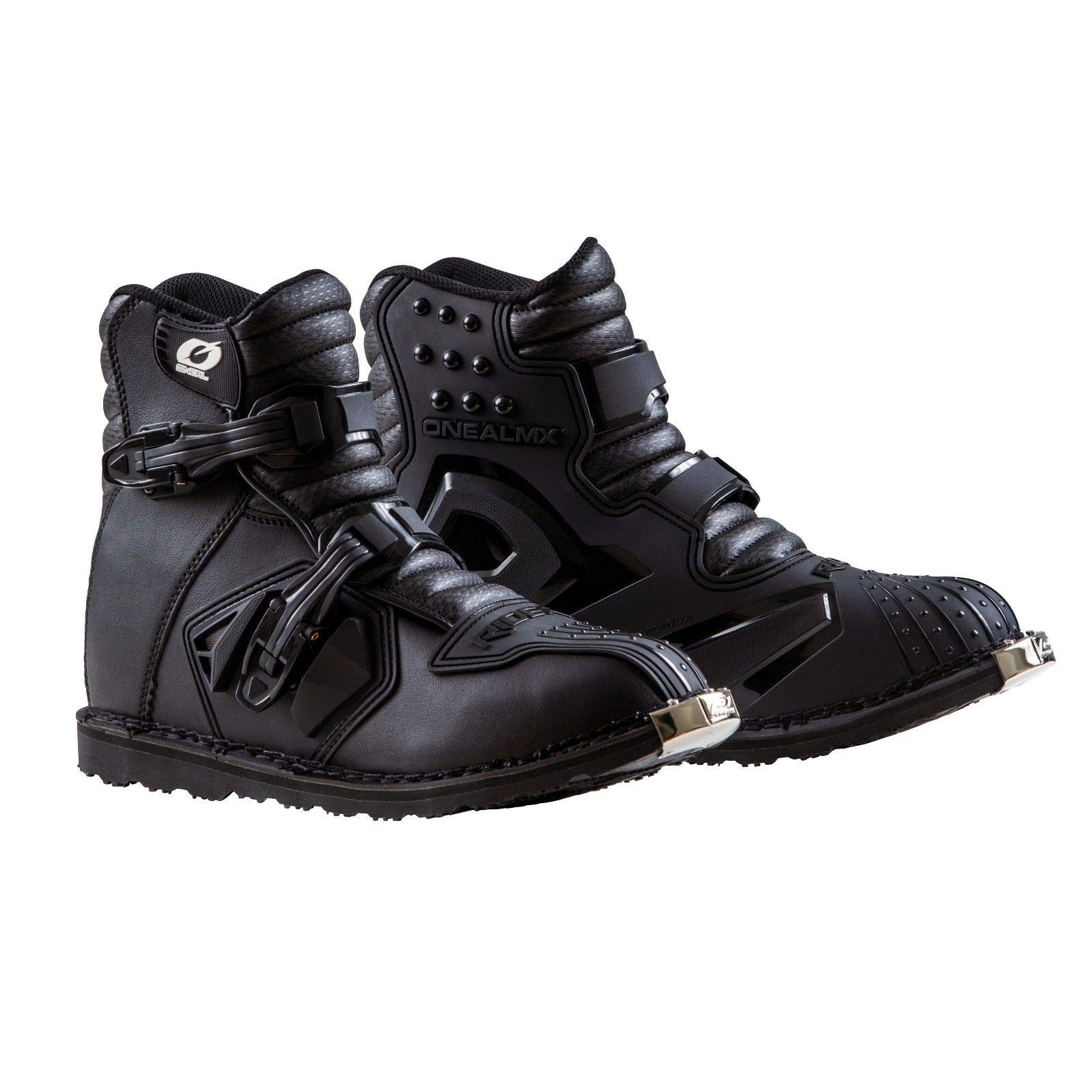 O'NEAL 0344-007 Unisex-Erwachsene Rider Shorty Boot BLK 7 (Schwarz, 7) von O'NEAL