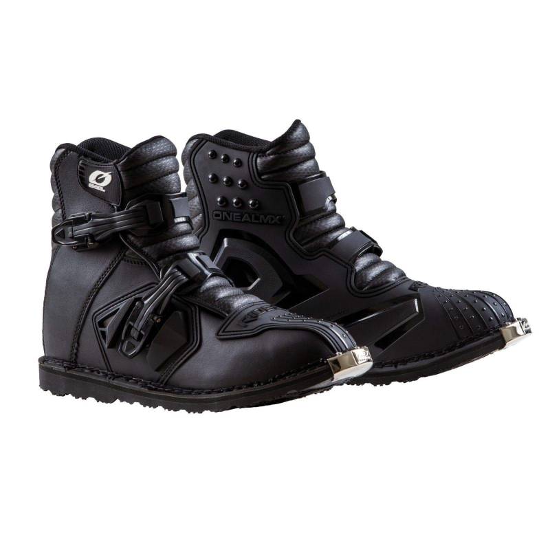 O'NEAL 0344-009 Unisex-Erwachsene Rider Shorty Boot BLK 9 (Schwarz, 9) von O'NEAL