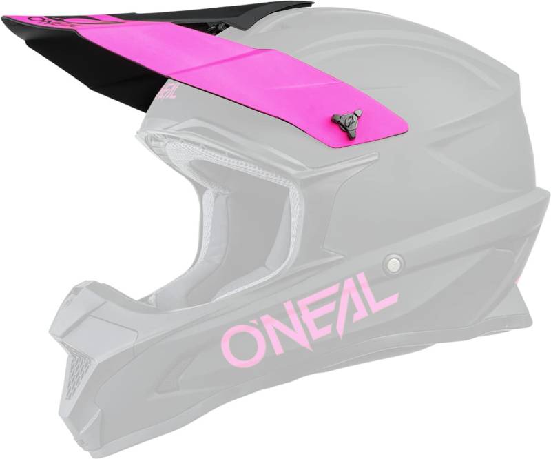 O'NEAL Ersatzvisier 1SRS SOLID black/pink One Size von O'NEAL