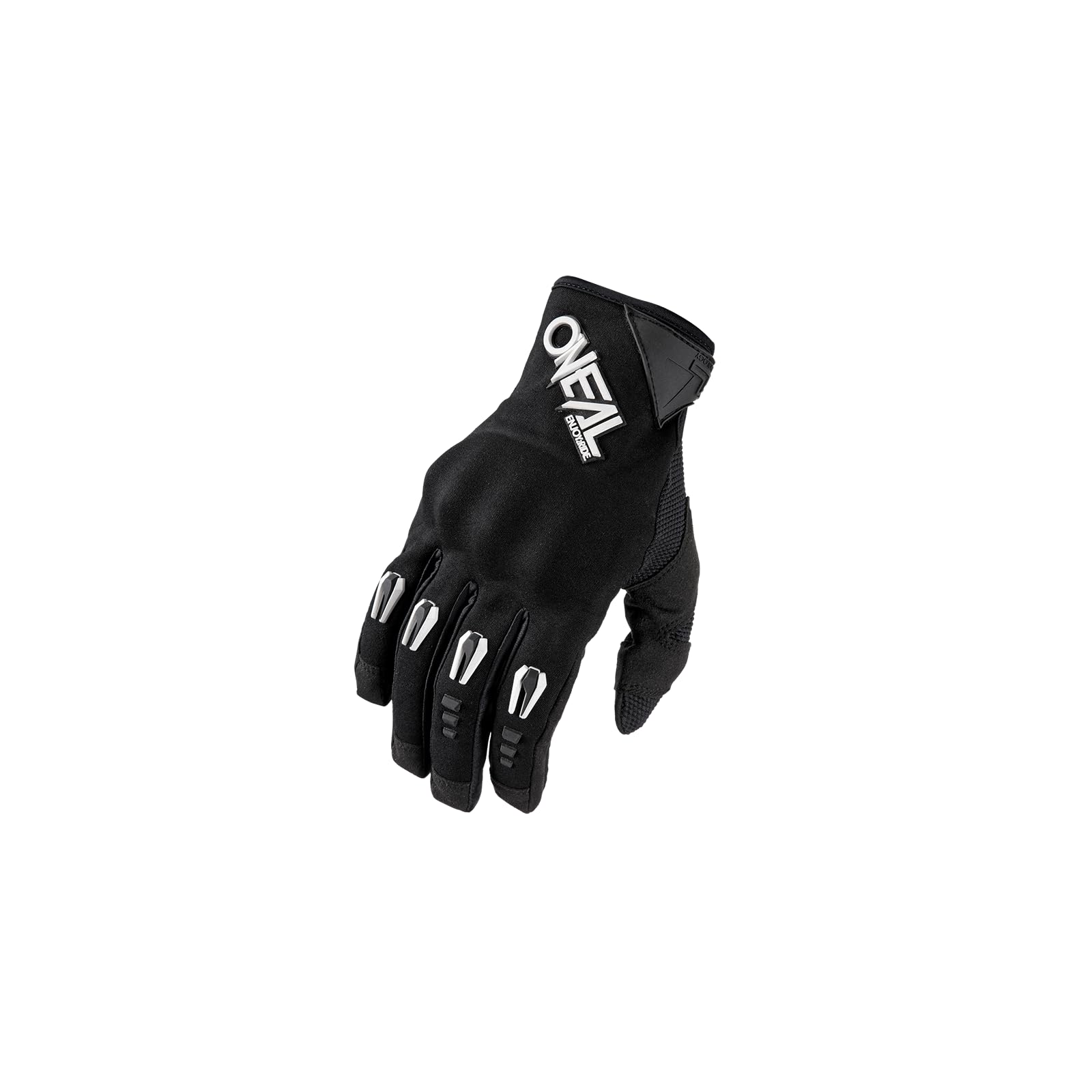 O'NEAL | Fahrrad- & Motocross-Handschuhe | MX MTB DH FR Downhill Freeride | Einteiliger, hochdichter Fingerknöchelschutz, Silikonaufdruck | Hardwear Glove | Erwachsene | Schwarz | Größe XL von O'NEAL