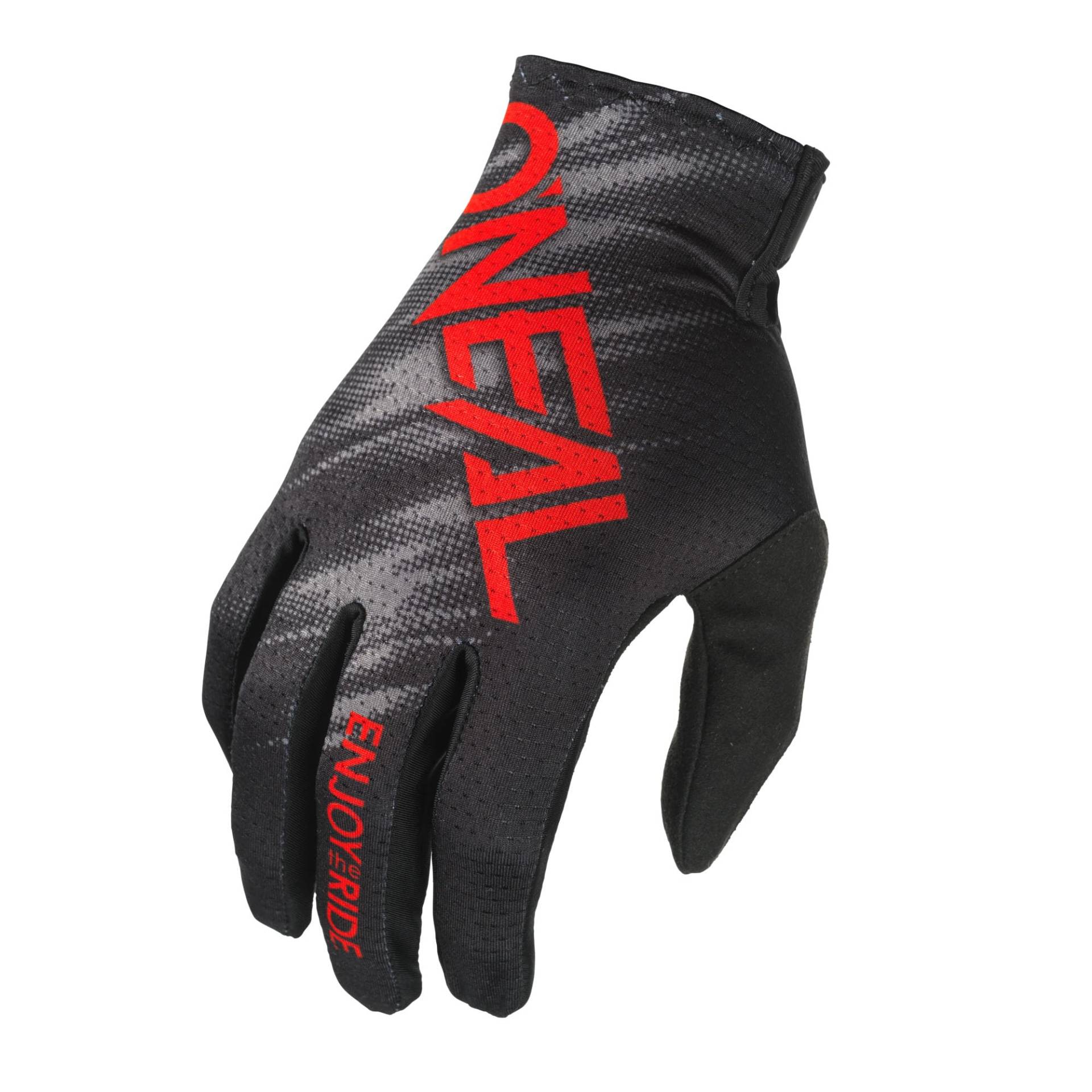 O'NEAL | Fahrrad- & Motocross-Handschuhe | MX MTB DH FR Downhill | Passform, Luftdurchlässiges Material | Matrix Glove Voltage V.24 | Erwachsene | Schwarz Rot | Größe M von O'NEAL