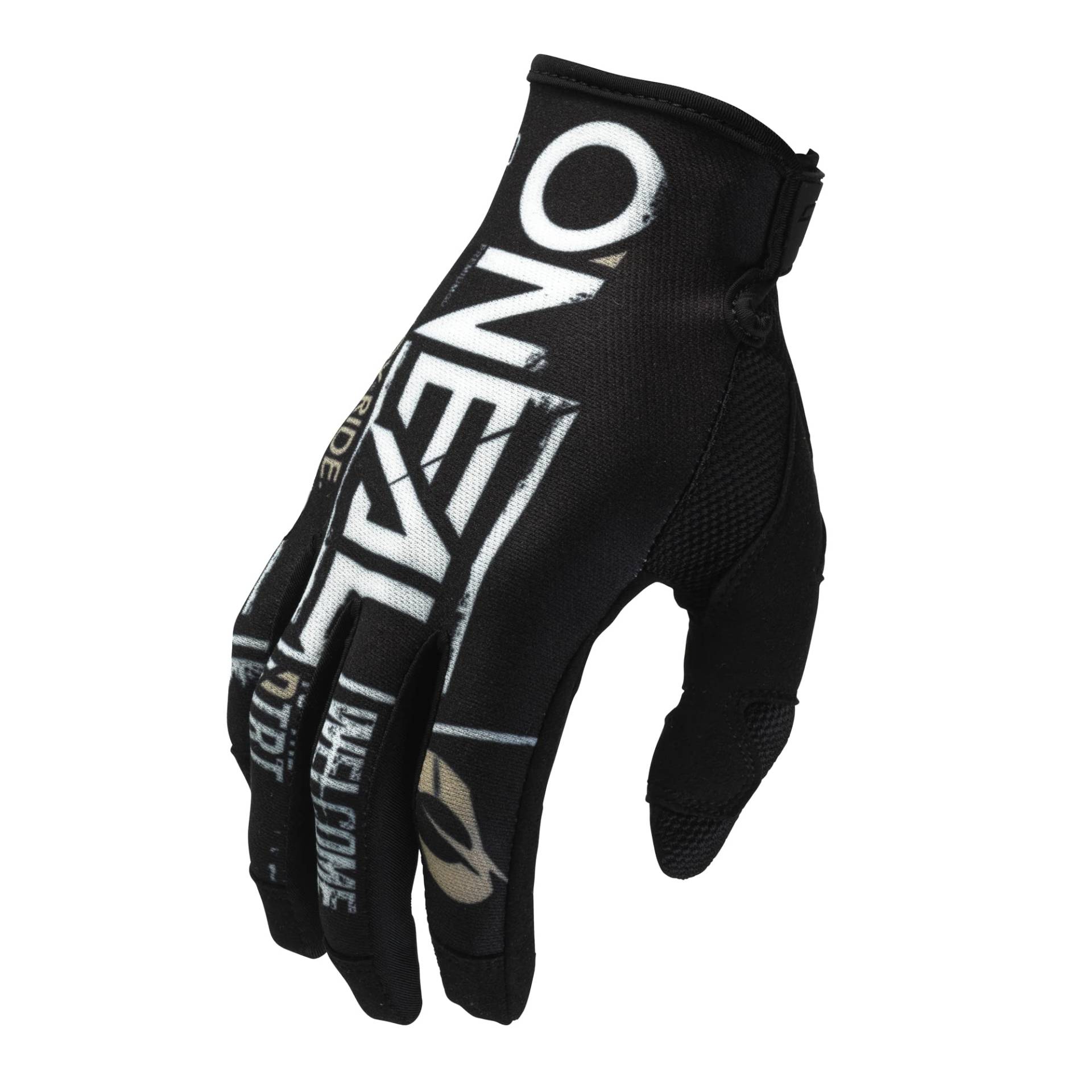 O'NEAL | Fahrrad- & Motocross-Handschuhe | MX MTB DH FR | Langlebige, Flexible Materialien, belüftete Handoberseite | Mayhem Glove Attack V.23 | Erwachsene | Schwarz Weiß | Größe M von O'NEAL