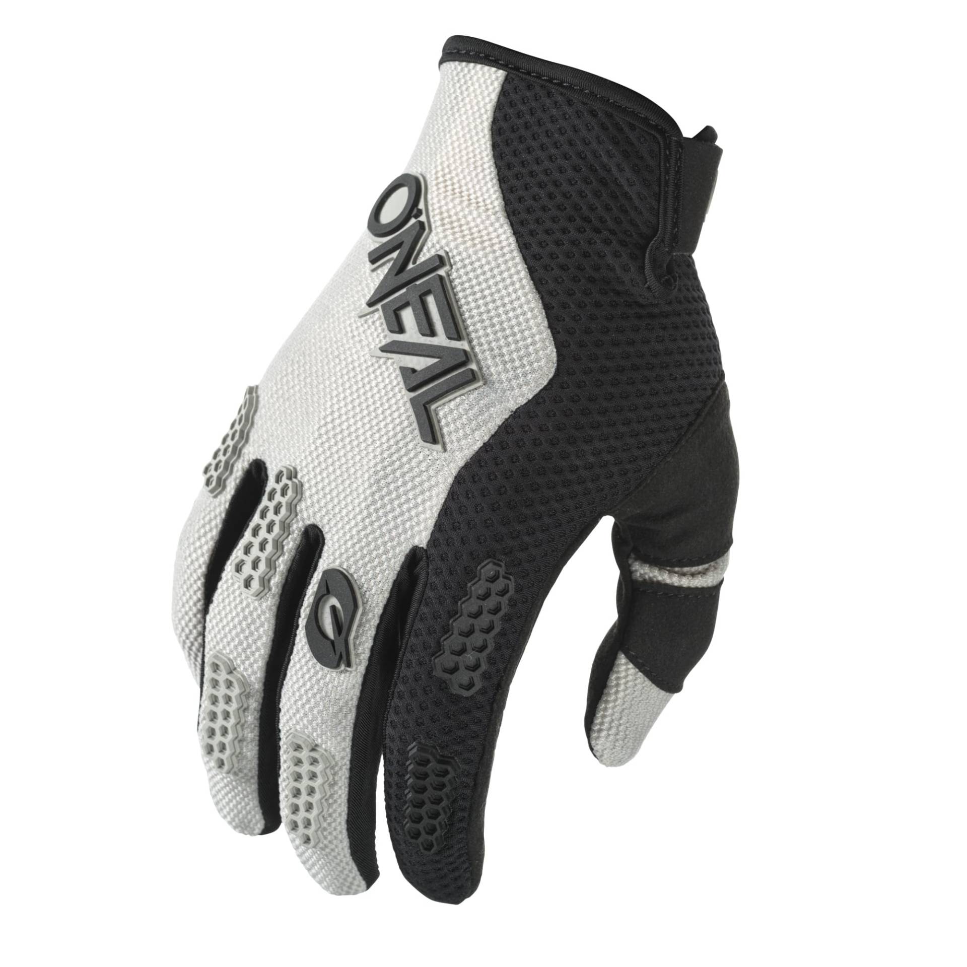 O'NEAL | Fahrrad- & Motocross-Handschuhe | MX MTB FR Downhill | Passform, Luftdurchlässiges Material | Element Glove RACEWEAR V.24 | Erwachsene | Schwarz Grau | Größe XL von O'NEAL