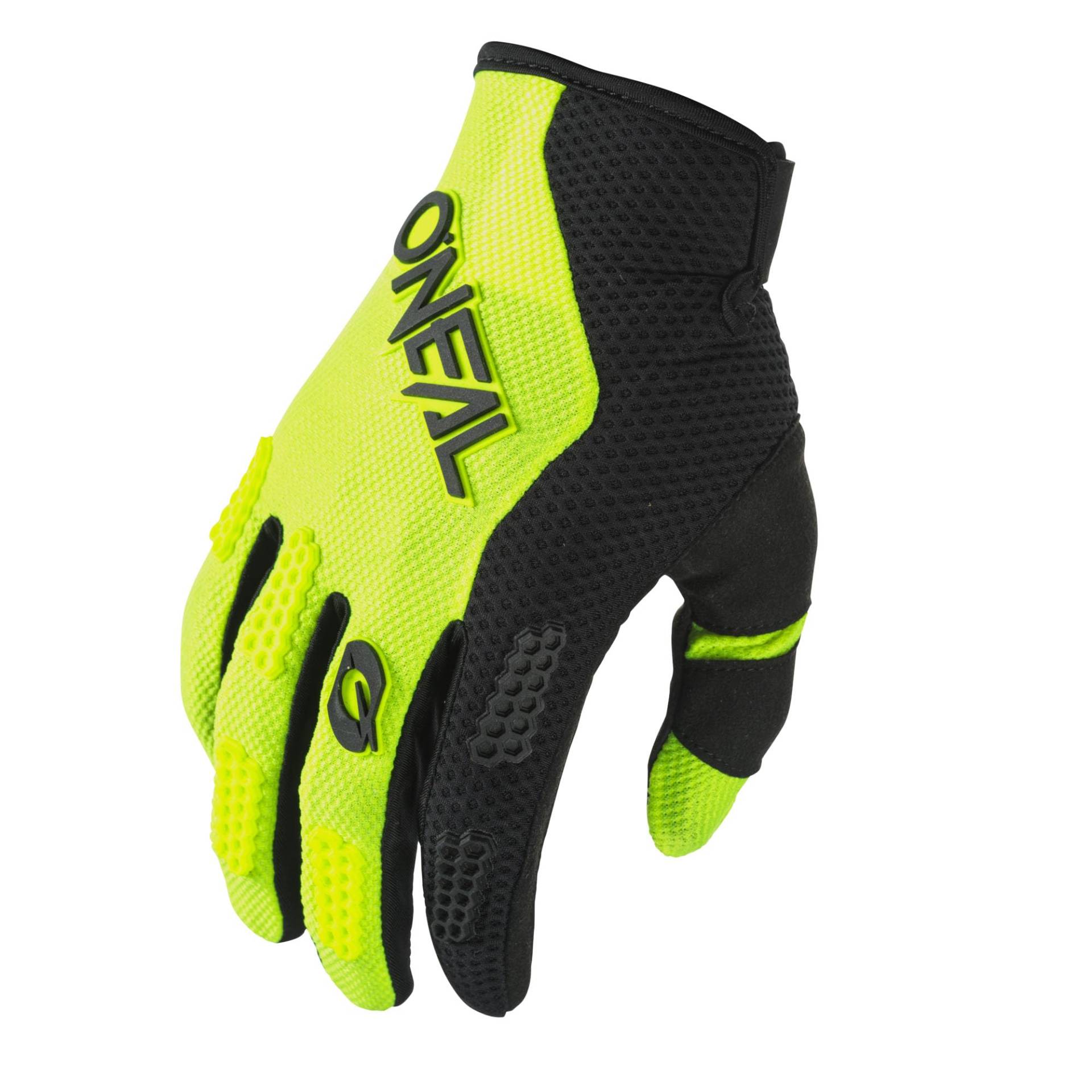 O'NEAL | Fahrrad- & Motocross-Handschuhe | MX MTB FR Downhill | Passform, Luftdurchlässiges Material | Element Glove RACEWEAR V.24 | Erwachsene | Schwarz Neon-Gelb | Größe XXL von O'NEAL