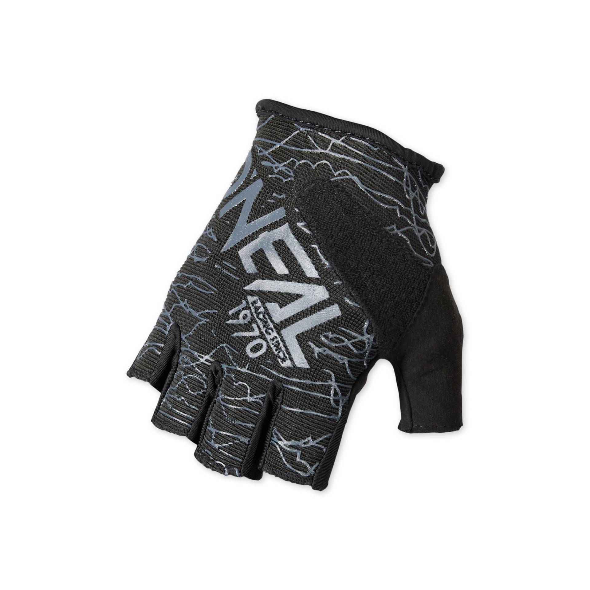 O'NEAL Fahrradhandschuhe Herren & Damen Drop Fingerless Glove V.17 I MTB DH FR Downhill Freeride | Fingerlose Handschuhe mit Gel-Einsätzen rutschfest I Schwarz Grau I Größe S… von O'NEAL