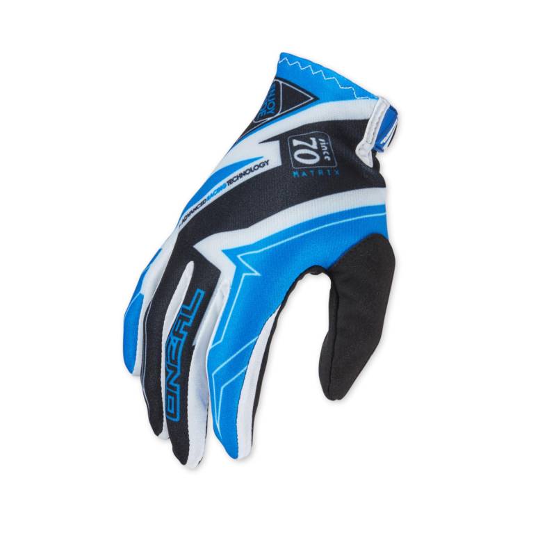 O'NEAL Fahrradhandschuhe & Motocross Handschuhe Vault Glove Racewear I MX MTB Motocross Enduro I Unisex Motorradhandschuhe Herren & Damen I Sehr starker Grip I Schwarz Blau I Größe M von O'NEAL