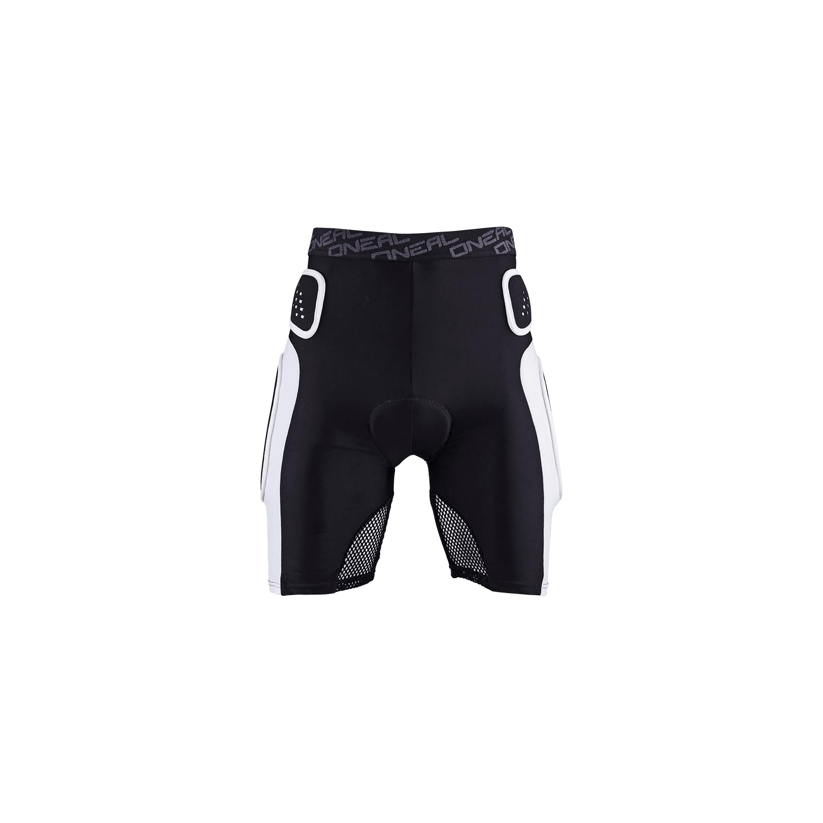 O'NEAL | Innershorts | Motocross Enduro Motorrad | Beständiger High-Density Eva Schaum, Integrierte Belüftungspads, elastischer Taillenbereich | Pro Short | Erwachsene | Schwarz Weiß | Größe L von O'NEAL